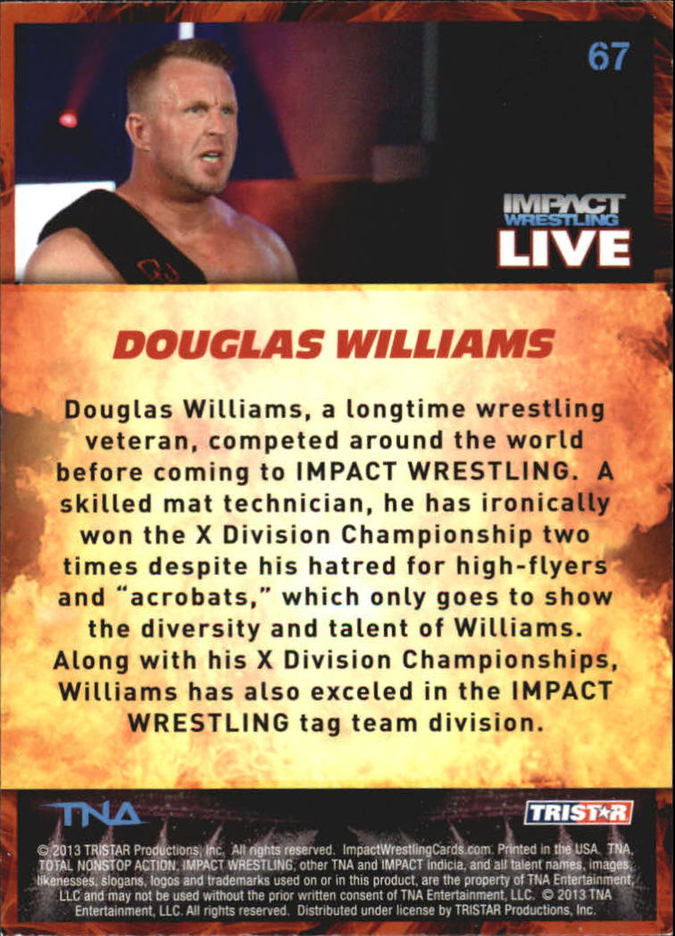 A4614- 2013 TRISTAR TNA Impact Live Card #s 1-99 -You Pick- 15+ FREE US SHIP - Picture 95 of 145