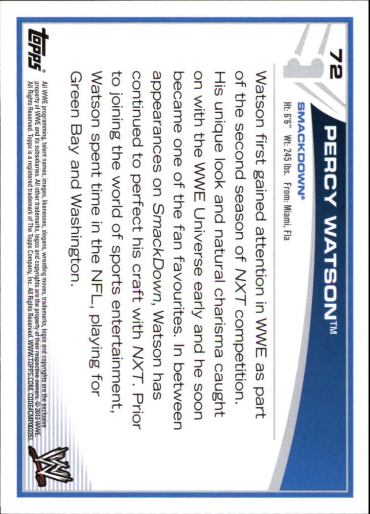 B2617- 2013 Topps WWE Wrestling Card #s 1-110 -You Pick- 15+ FREE US SHIP - Picture 23 of 37