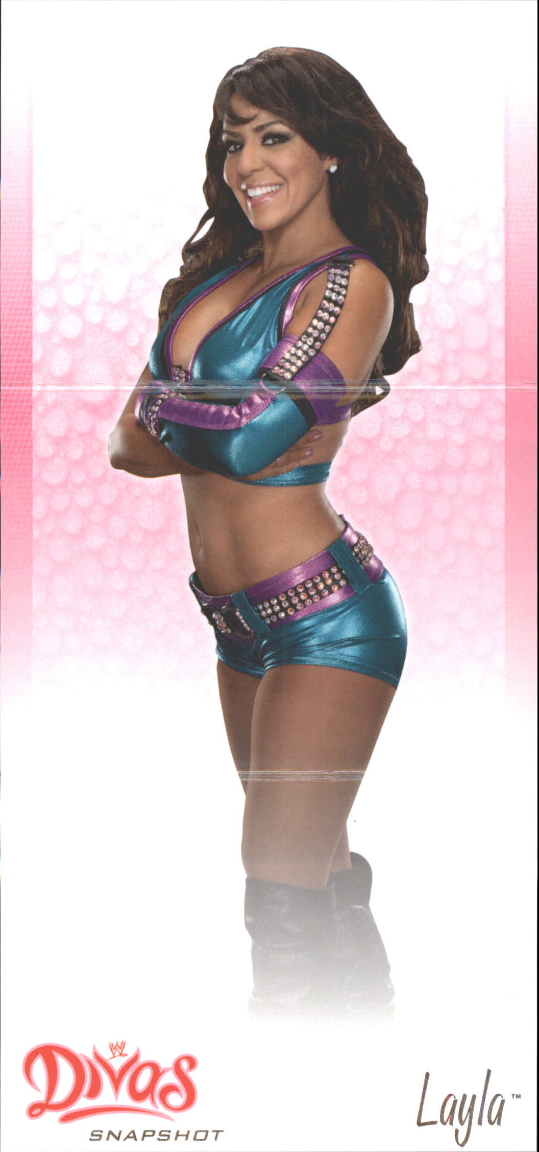 2013 Topps WWE Diva Snapshots #NNO Layla - NM-MT