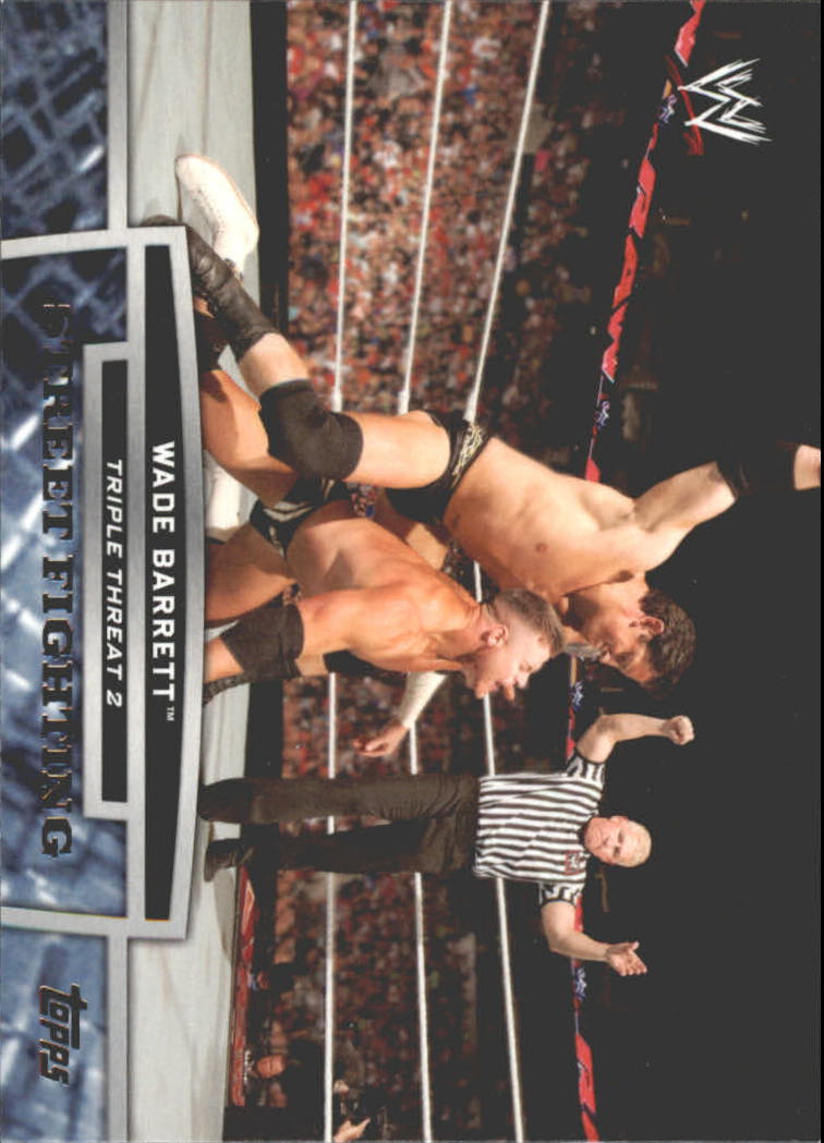 2013 Topps WWE Triple Threat Tier Two #TT6 Wade Barrett
