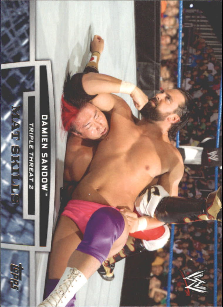 2013 Topps WWE Triple Threat Tier Two #TT11 Damien Sandow