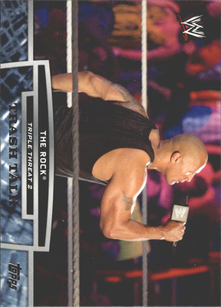 2013 Topps WWE Triple Threat Tier Two #TT27 The Rock