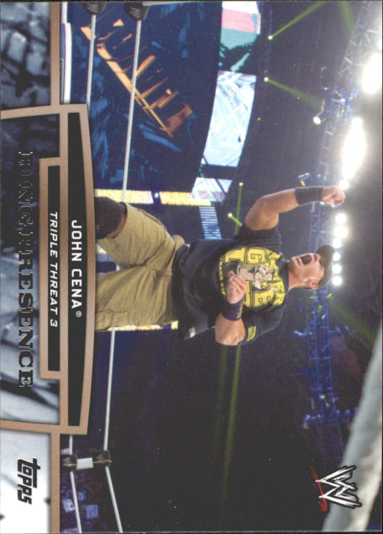 2013 Topps WWE Triple Threat Tier Three #TT2 John Cena