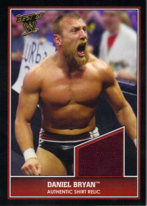 2013 Topps Best of WWE Swatch Relics #NNO Daniel Bryan/Shirt