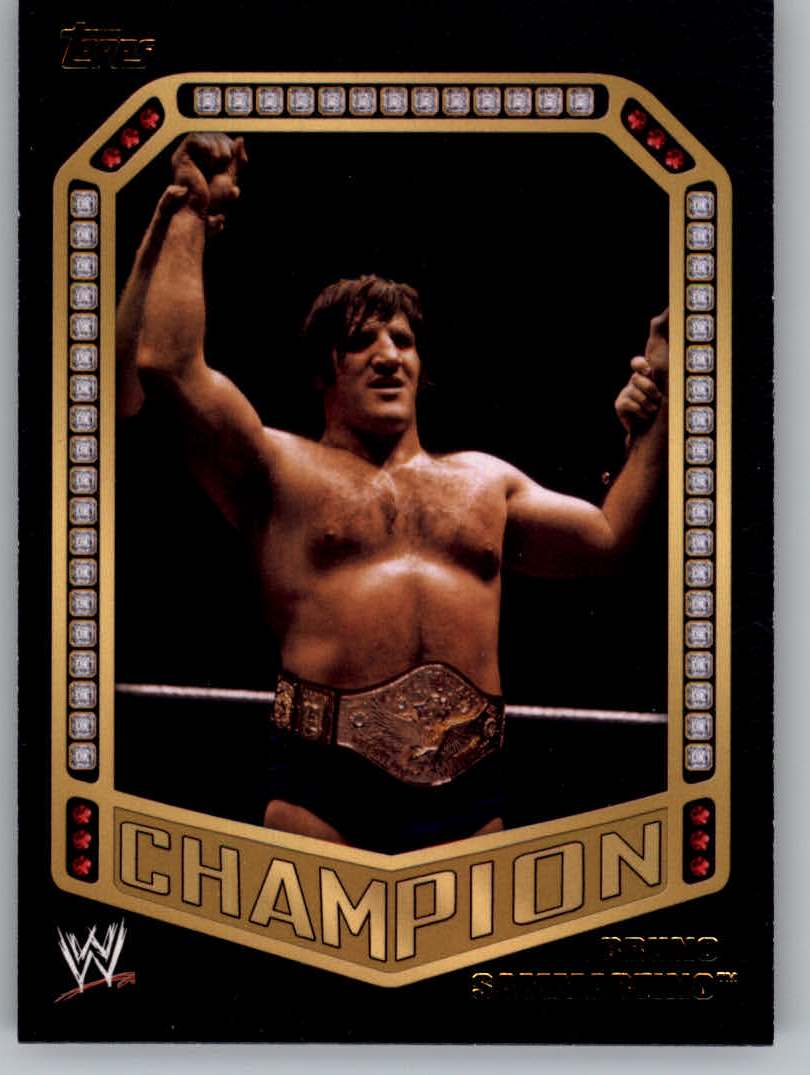 2014 Topps WWE Champions #1 Bruno Sammartino