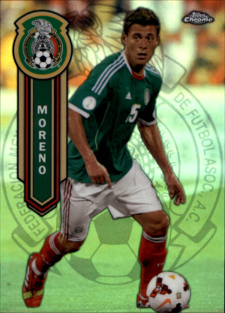 2014 Topps Chrome MLS Mexican National Team Refractors #MEXNHN Hector Moreno