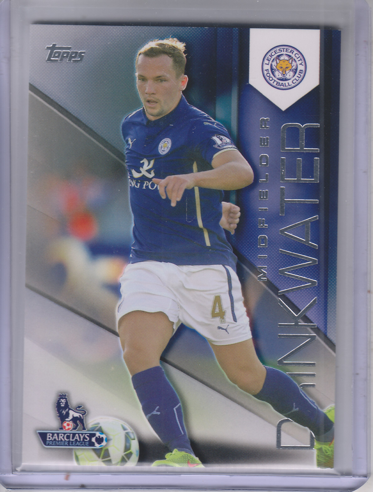 2014-15 Topps English Premier League Gold #58 Danny Drinkwater