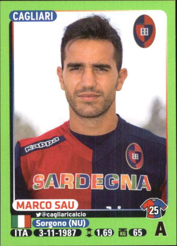 2014-15 Panini Calciatori Stickers #51 Marco Sau