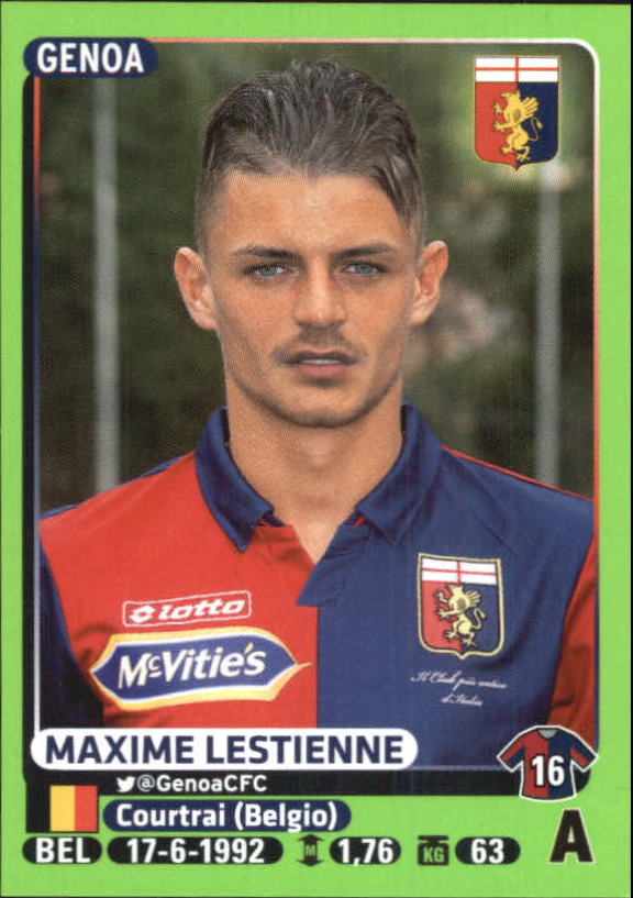 2014-15 Panini Calciatori Stickers #179 Maxime Lestienne