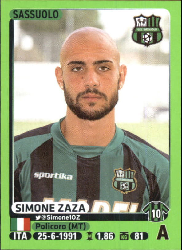 2014-15 Panini Calciatori Stickers #465 Simone Zaza - NM-MT