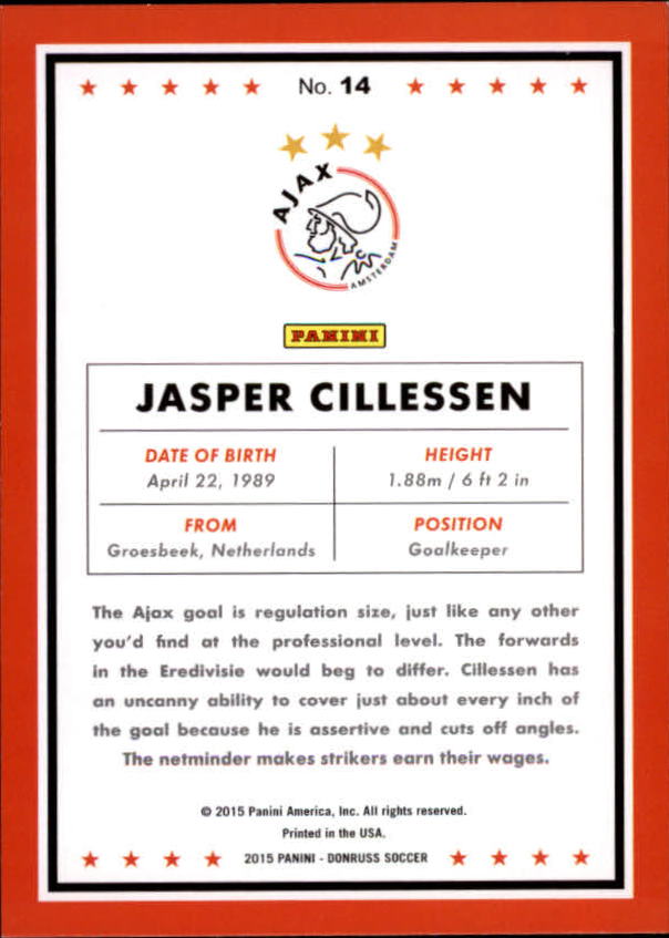 2015 Donruss Soccer Card Pick (Base) - Bild 19 von 171