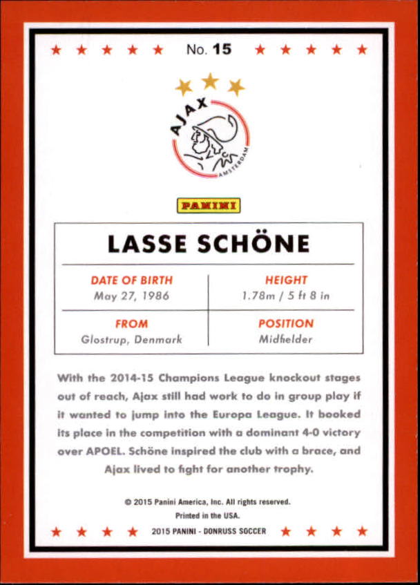 2015 Donruss Soccer Card Pick (Base) - Bild 21 von 171
