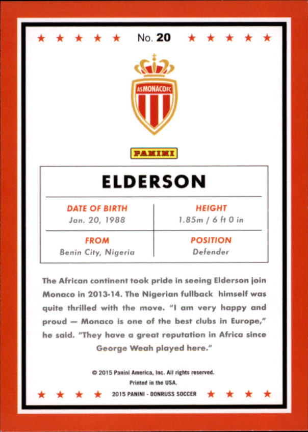 2015 Donruss Soccer Card Pick (Base) - Bild 31 von 171