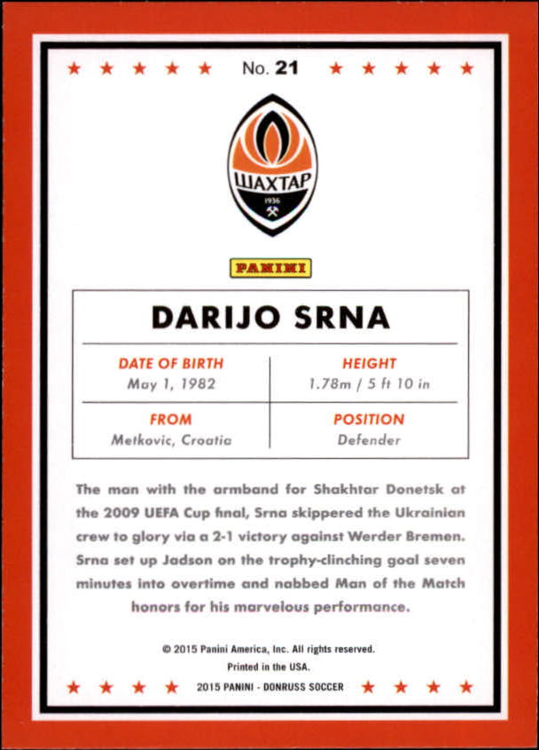 2015 Donruss Soccer Card Pick (Base) - Bild 33 von 171