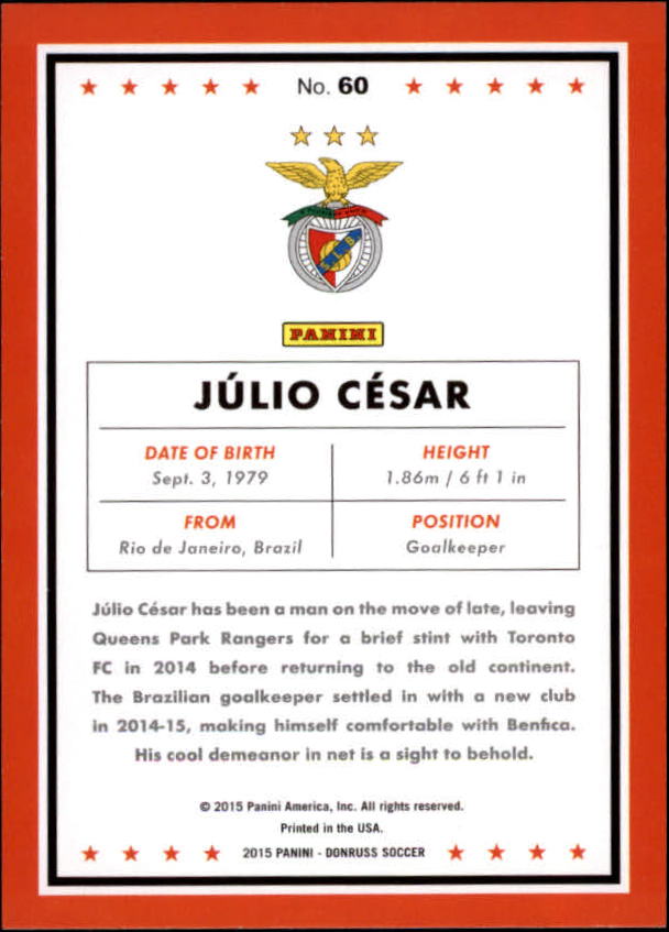 2015 Donruss Soccer Card Pick (Base) - Bild 97 von 171