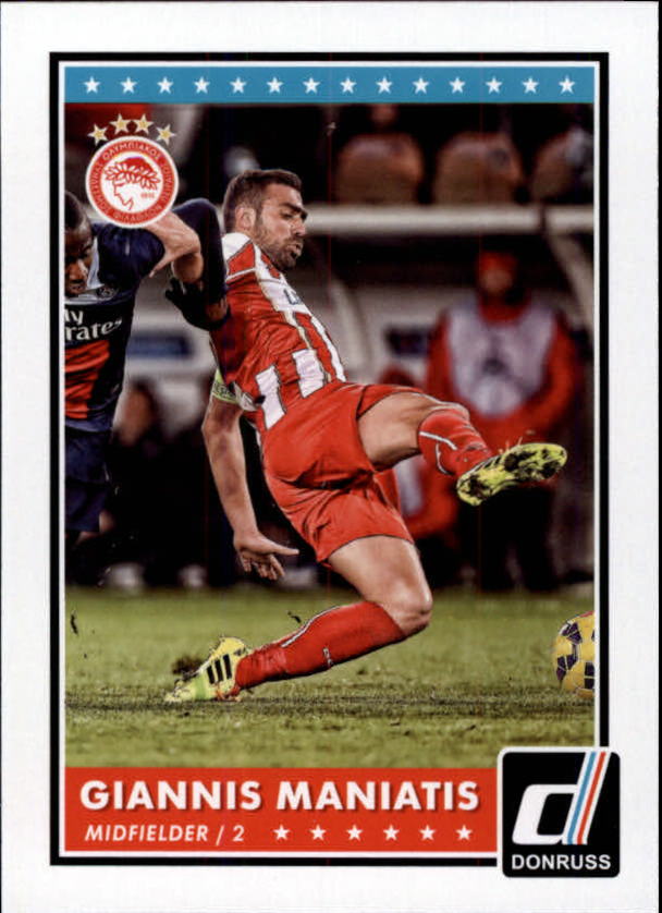 2015 Donruss Soccer Card Pick (Base) - Bild 118 von 171