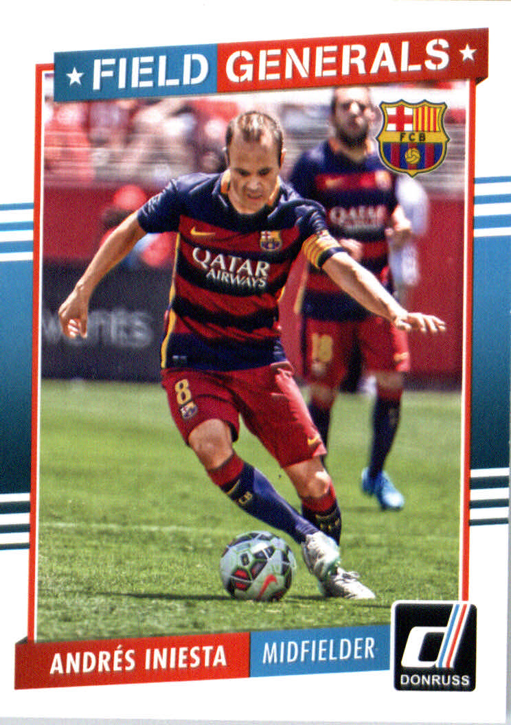 2015 Donruss Soccer Field Generals Inserts (1-15) You Choose - Picture 21 of 21