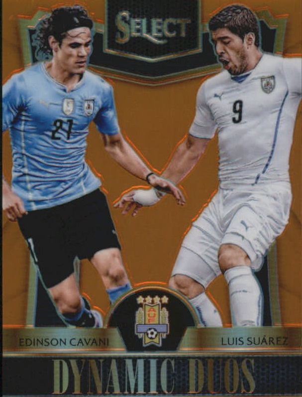 2015 Select Gold Edinson Cavani 1/10 #50 BGS 9.5 GEM MINT on