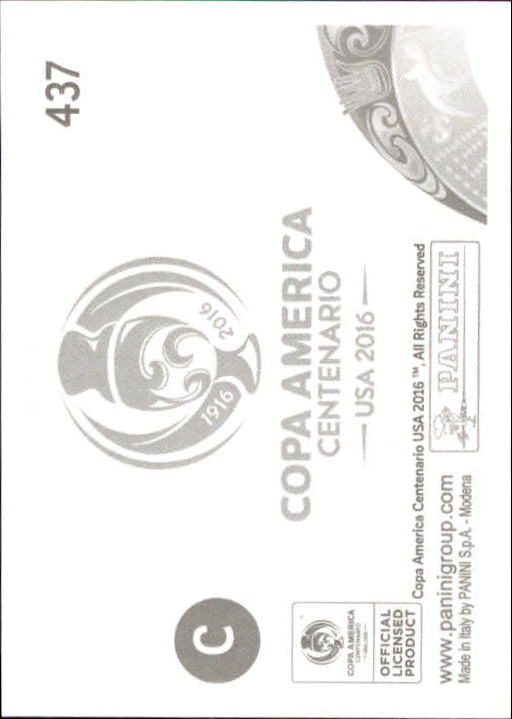 2016 Panini Copa America Centenario Stickers #437 100 Years