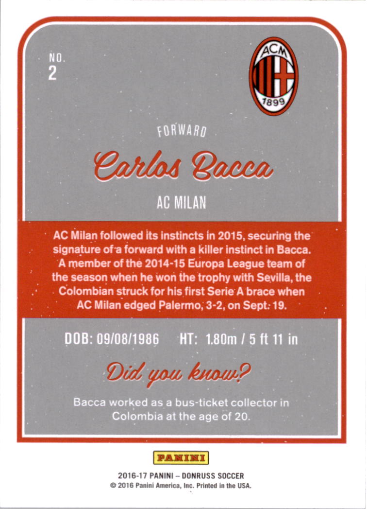 B2253- 2016 Donruss Soccer Assorted Insert Cards1 -You Pick- 15+ FREE US SHIP - Picture 15 of 26