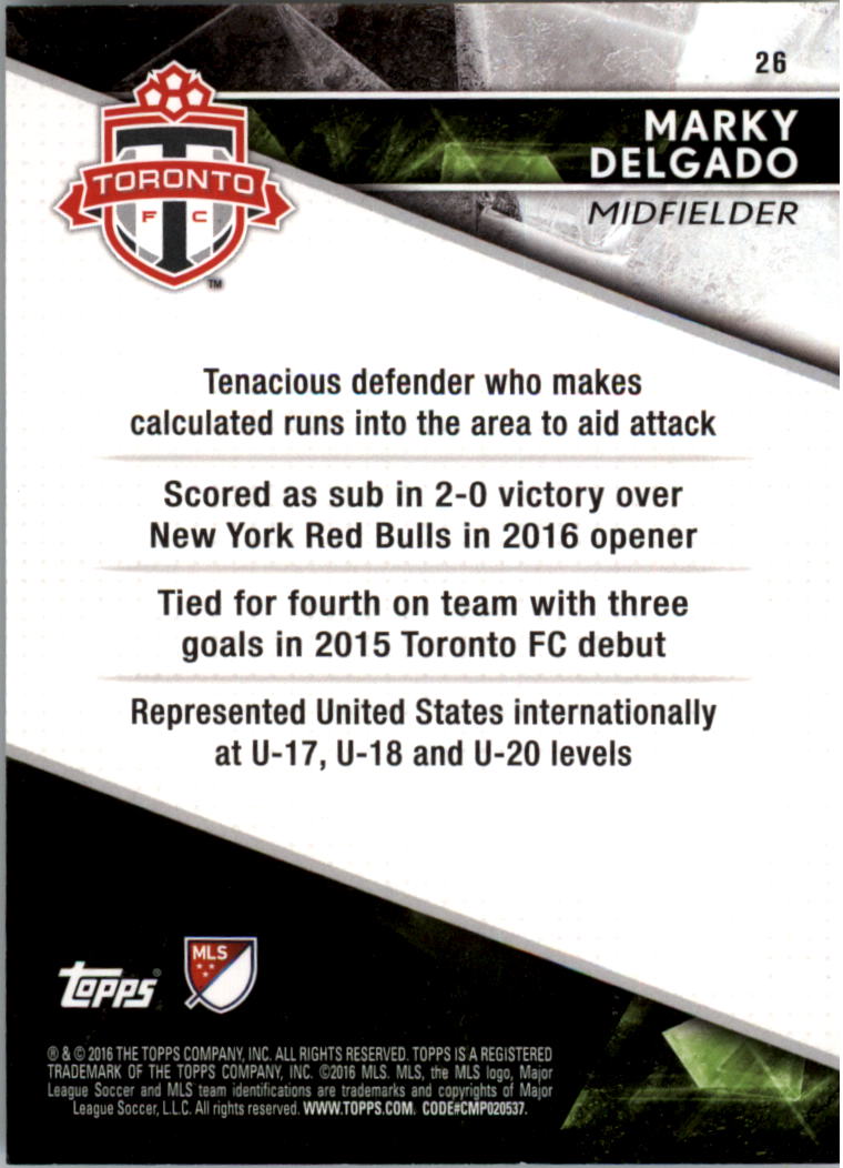A4624- 2016 Topps Apex Mls Karte #S 1-100 + Einsätze -du Pick- 15 + Gratis US - Bild 39 von 251