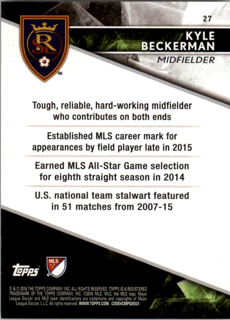 A4624- 2016 Topps Apex Mls Karte #S 1-100 + Einsätze -du Pick- 15 + Gratis US - Bild 41 von 251