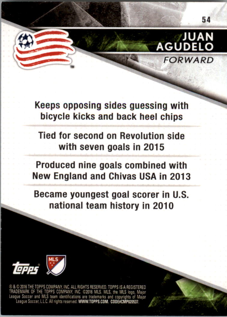 A4624- 2016 Topps Apex Mls Karte #S 1-100 + Einsätze -du Pick- 15 + Gratis US - Bild 89 von 251