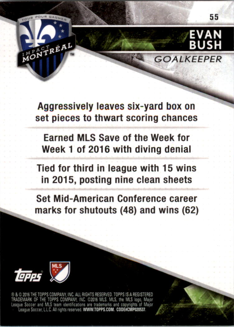 A4624- 2016 Topps Apex Mls Karte #S 1-100 + Einsätze -du Pick- 15 + Gratis US - Bild 91 von 251