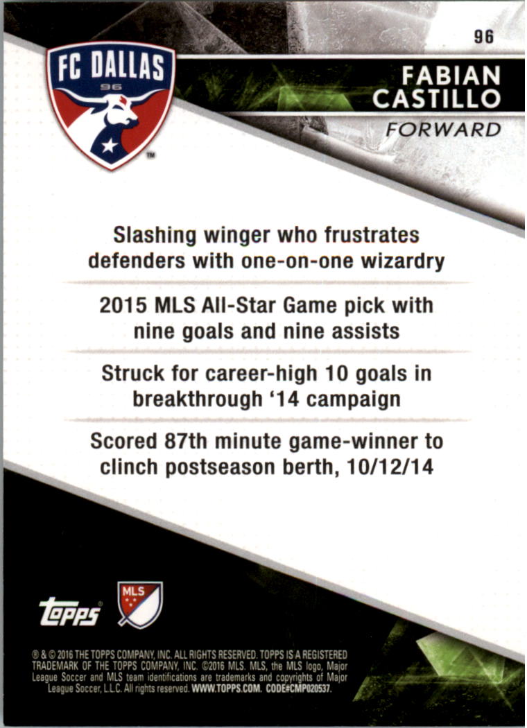 A4624- 2016 Topps Apex Mls Karte #S 1-100 + Einsätze -du Pick- 15 + Gratis US - Bild 169 von 251