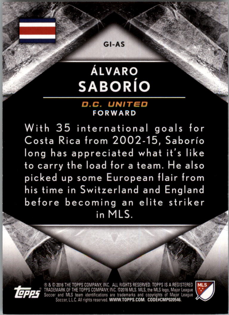A4624- 2016 Topps Apex Mls Karte #S 1-100 + Einsätze -du Pick- 15 + Gratis US - Bild 183 von 251