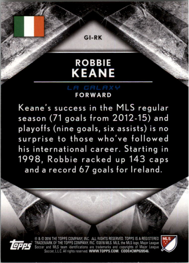 A4624- 2016 Topps Apex Mls Karte #S 1-100 + Einsätze -du Pick- 15 + Gratis US - Bild 225 von 251