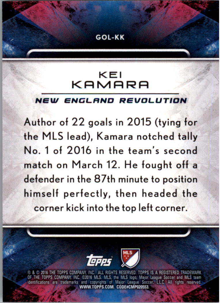 A4624- 2016 Topps Apex Mls Karte #S 1-100 + Einsätze -du Pick- 15 + Gratis US - Bild 241 von 251