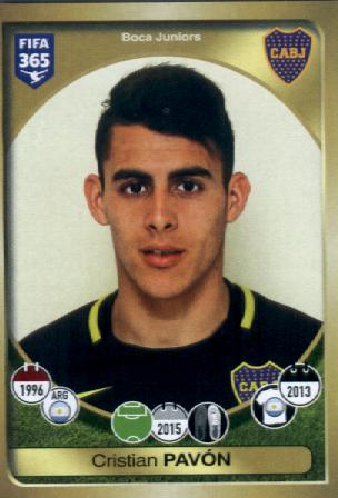 2016-17 Panini FIFA 365 Stickers #542 Cristian Pavon | eBay