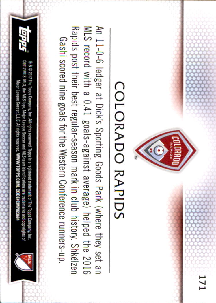 B5129- 2017 Topps MLS Soccer Card #s 1-190 -You Pick- 15+ FREE US SHIP - Picture 201 of 229