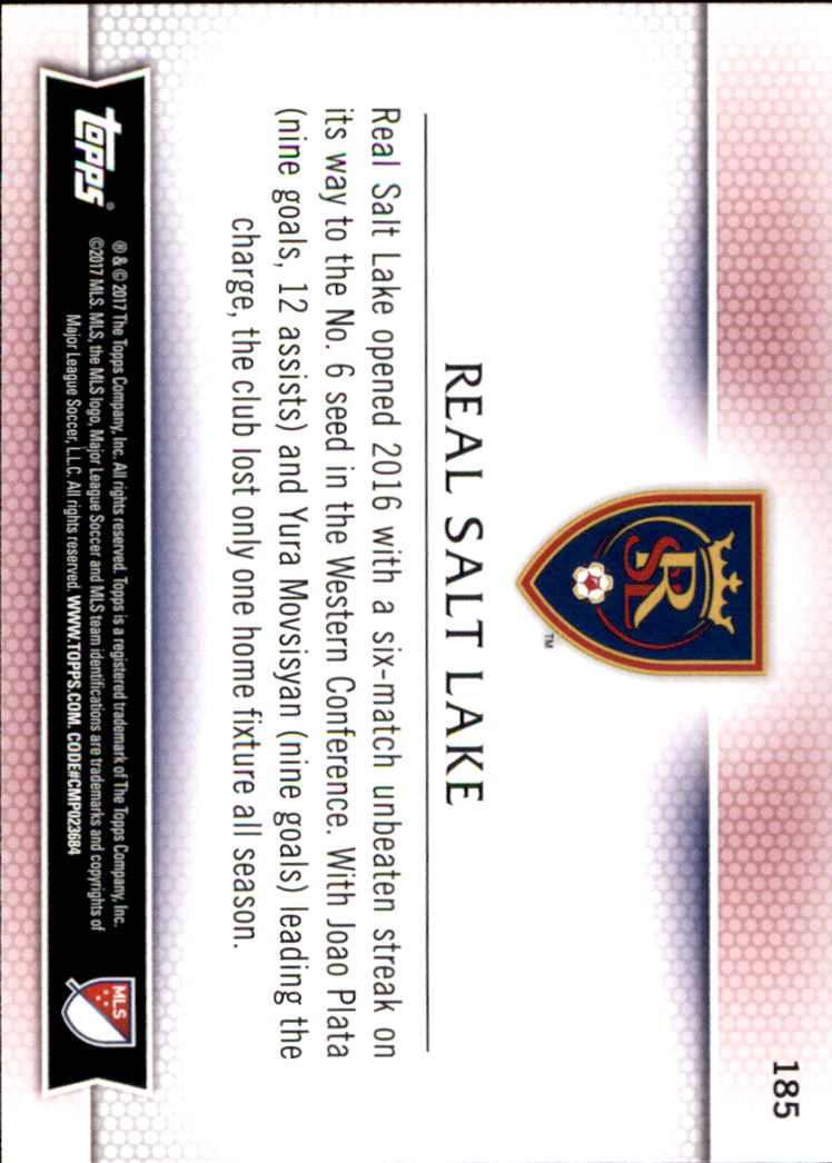 B5129- 2017 Topps MLS Soccer Card #s 1-190 -You Pick- 15+ FREE US SHIP - Picture 223 of 229
