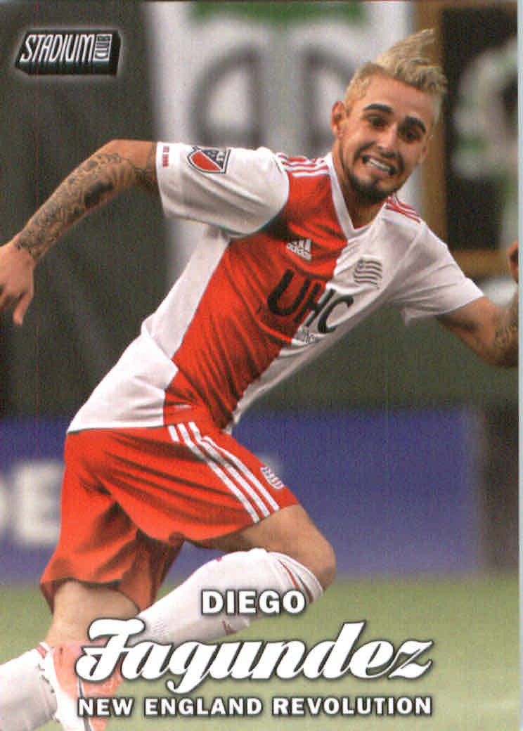 2017 Stadium Club MLS #75 Diego Fagundez