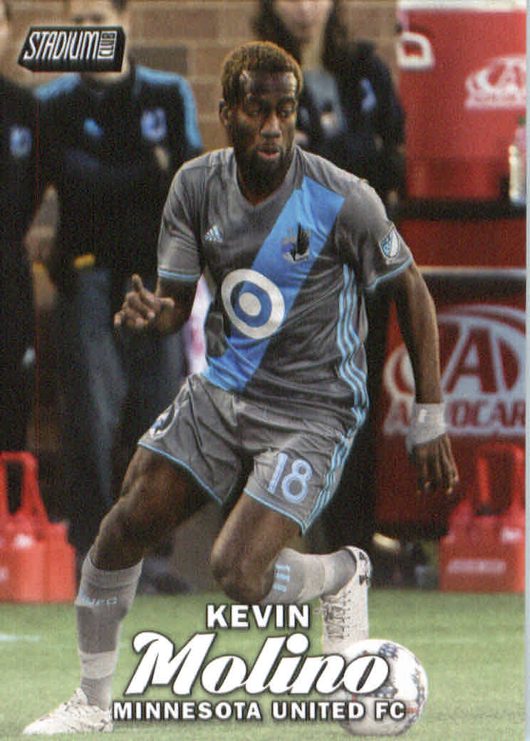 2017 Stadium Club MLS #81 Kevin Molino