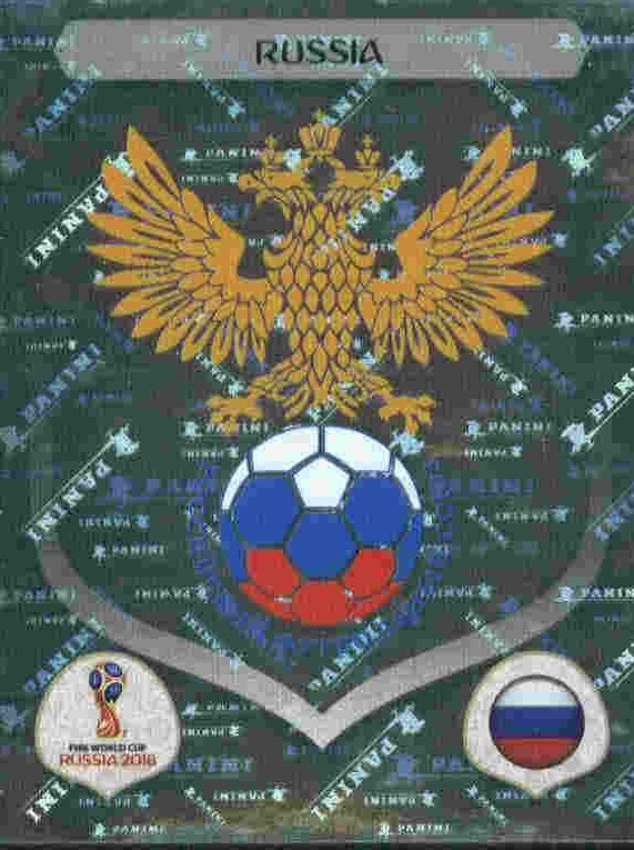 2018 Panini World Cup Stickers 682 #32 Russia Team Logo