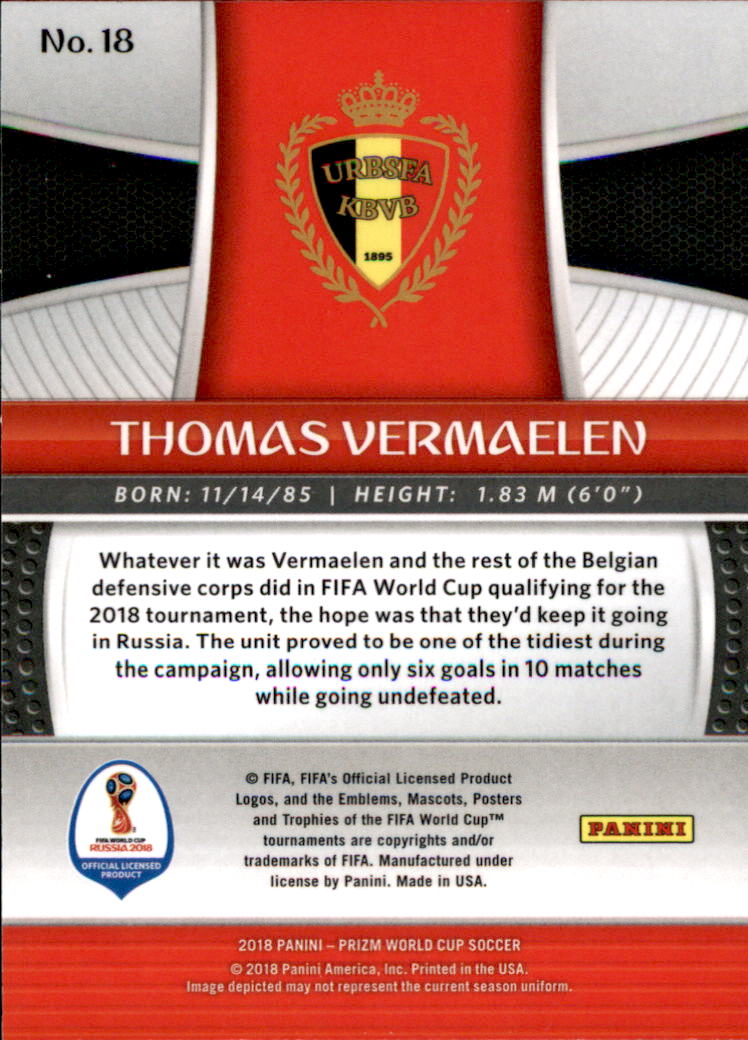 A5336- 2018 Panini Prizm World Cup Soccer 1-300 -You Pick- 15+ FREE US SHIP - Picture 15 of 323