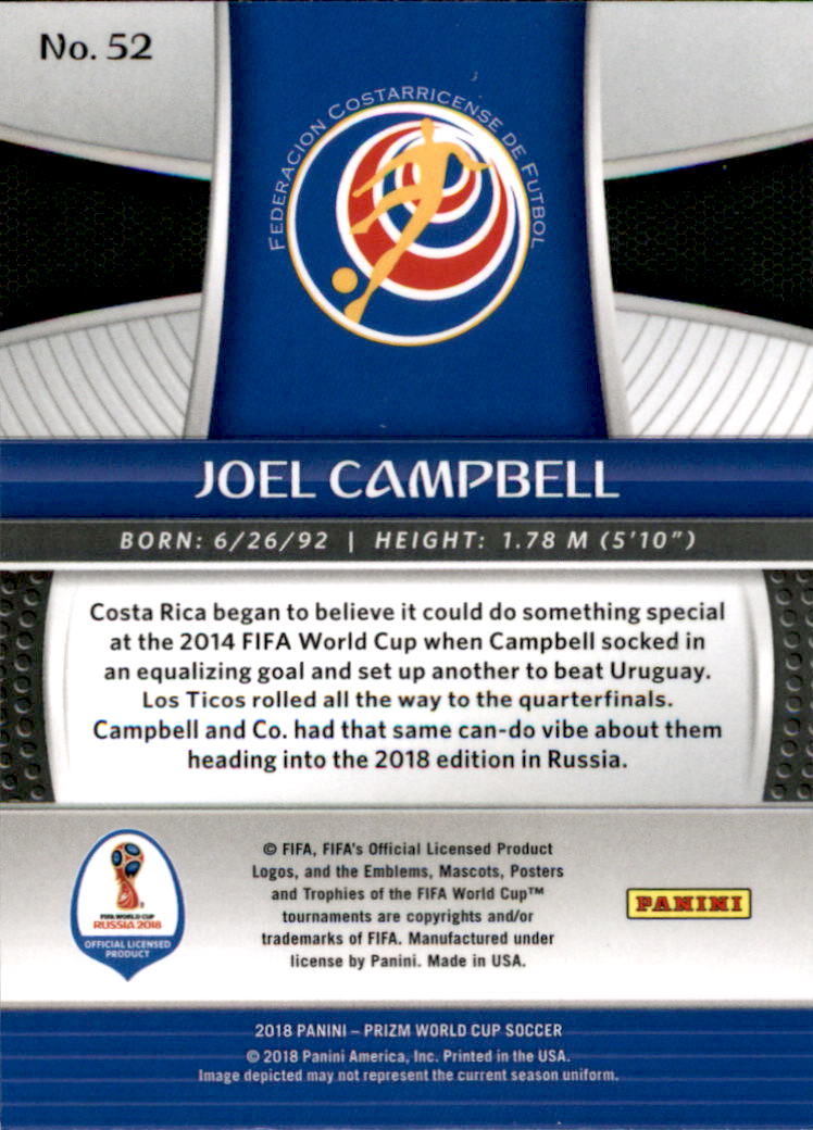 A5336- 2018 Panini Prizm World Cup Soccer 1-300 -You Pick- 15+ FREE US SHIP - Picture 43 of 323