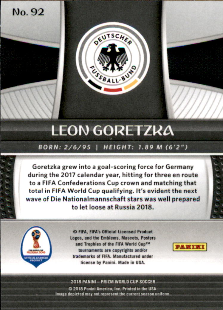 A5336- 2018 Panini Prizm World Cup Soccer 1-300 -You Pick- 15+ FREE US SHIP - Picture 70 of 323