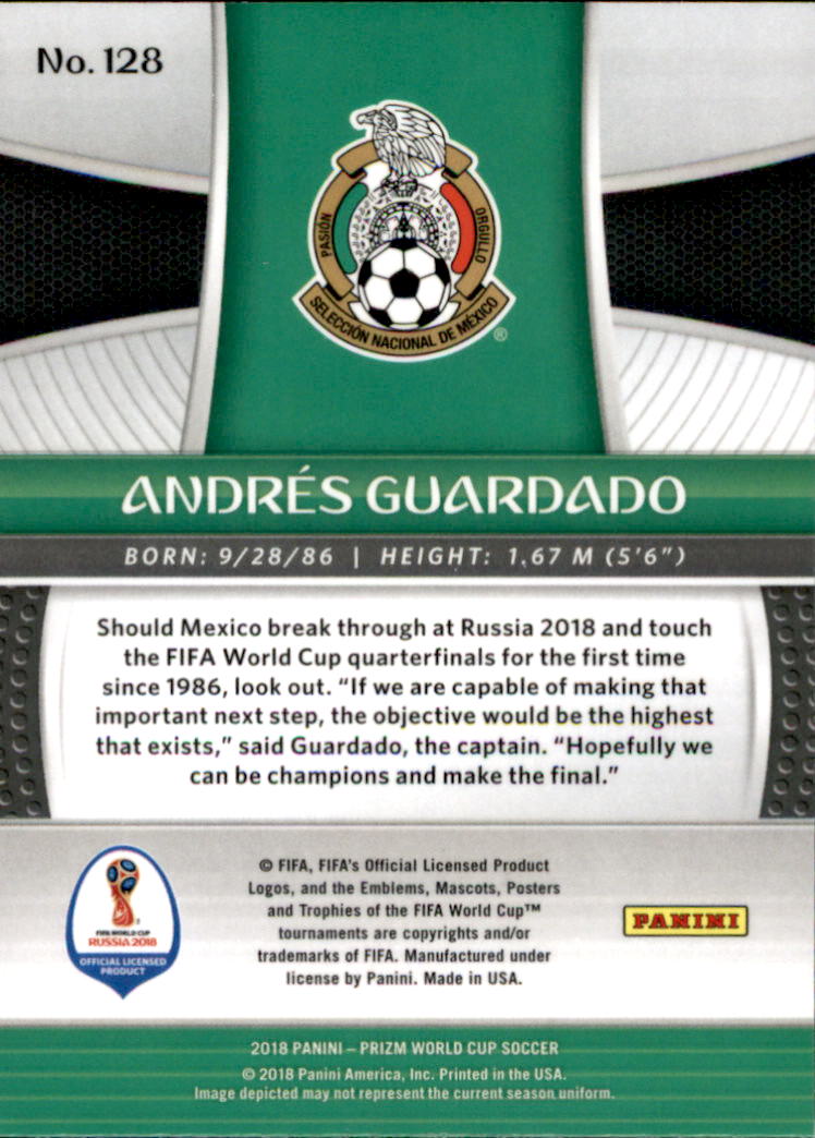 A5336- 2018 Panini Prizm World Cup Soccer 1-300 -You Pick- 15+ FREE US SHIP - Picture 118 of 323
