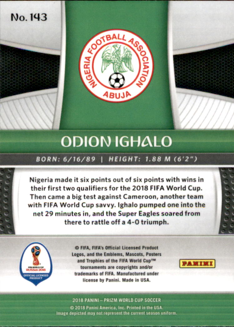A5336- 2018 Panini Prizm World Cup Soccer 1-300 -You Pick- 15+ FREE US SHIP - Picture 138 of 323