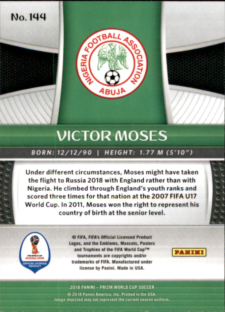 A5336- 2018 Panini Prizm World Cup Soccer 1-300 -You Pick- 15+ FREE US SHIP - Picture 140 of 323