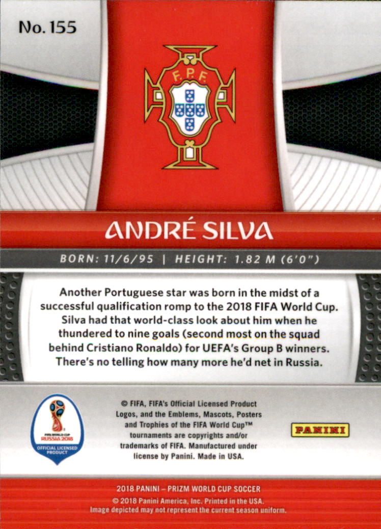 A5336- 2018 Panini Prizm World Cup Soccer 1-300 -You Pick- 15+ FREE US SHIP - Picture 152 of 323