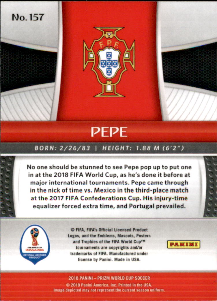 A5336- 2018 Panini Prizm World Cup Soccer 1-300 -You Pick- 15+ FREE US SHIP - Picture 156 of 323