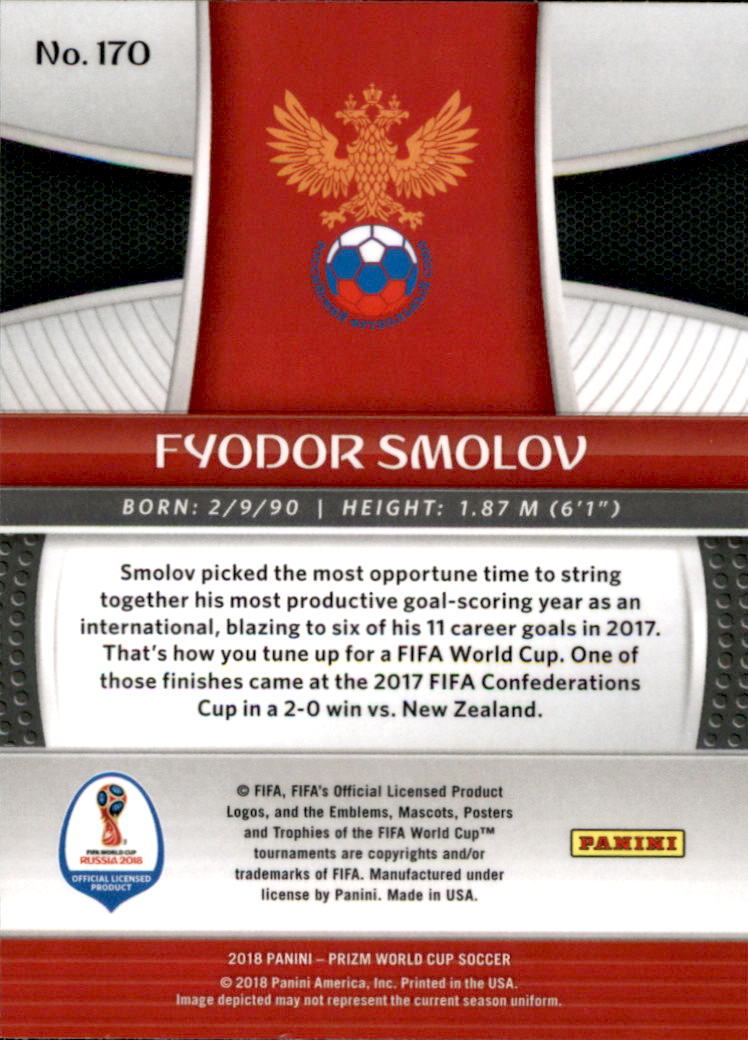 A5336- 2018 Panini Prizm World Cup Soccer 1-300 -You Pick- 15+ FREE US SHIP - Picture 174 of 323