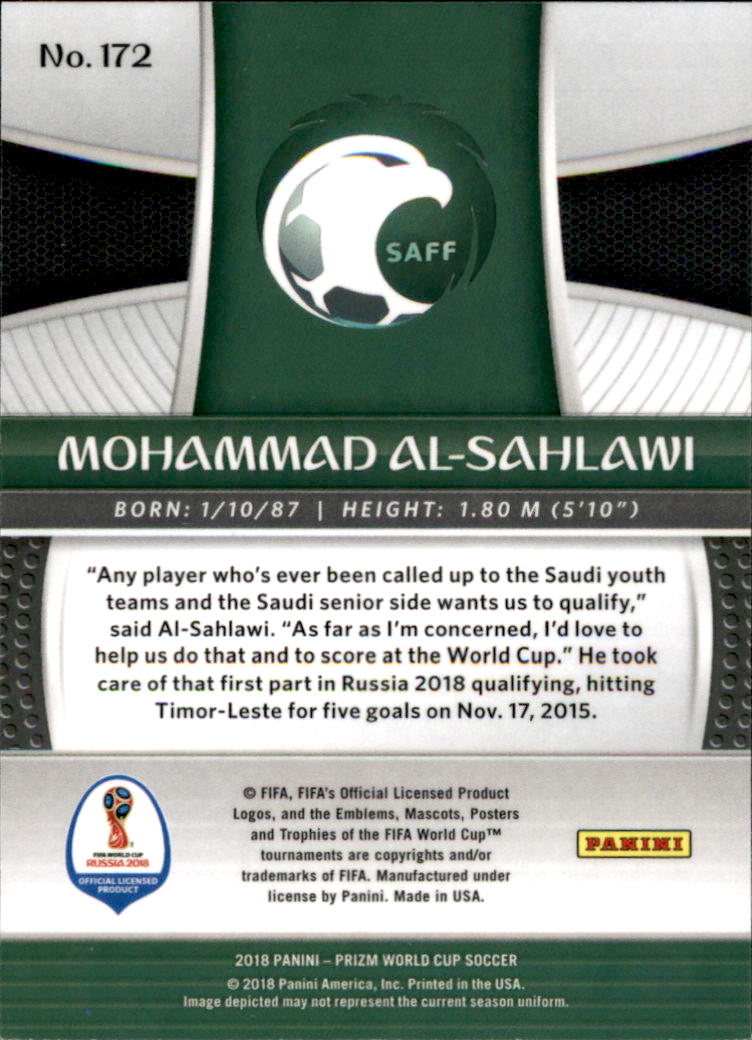 A5336- 2018 Panini Prizm World Cup Soccer 1-300 -You Pick- 15+ FREE US SHIP - Picture 178 of 323