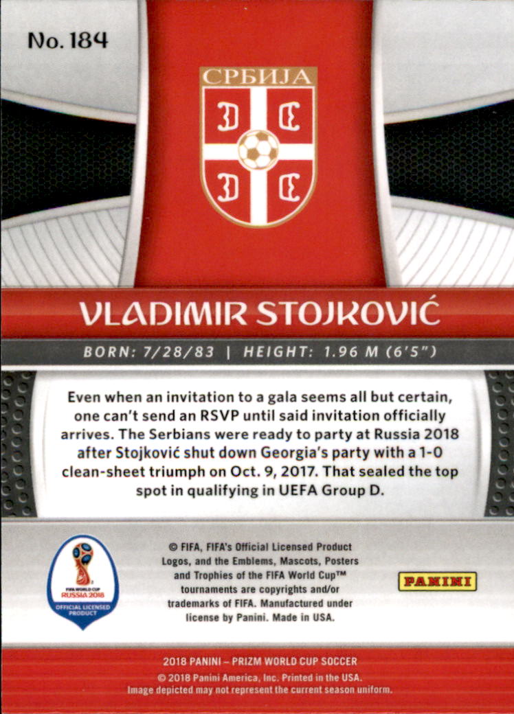 A5336- 2018 Panini Prizm World Cup Soccer 1-300 -You Pick- 15+ FREE US SHIP - Picture 194 of 323