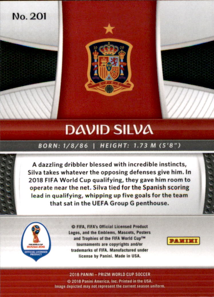 A5336- 2018 Panini Prizm World Cup Soccer 1-300 -You Pick- 15+ FREE US SHIP - Picture 211 of 323